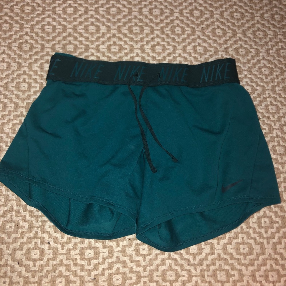 Deep Teal Nike DryFit Shorts